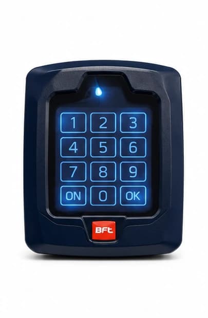 BFT Q.BO Touch wireless gate keypad